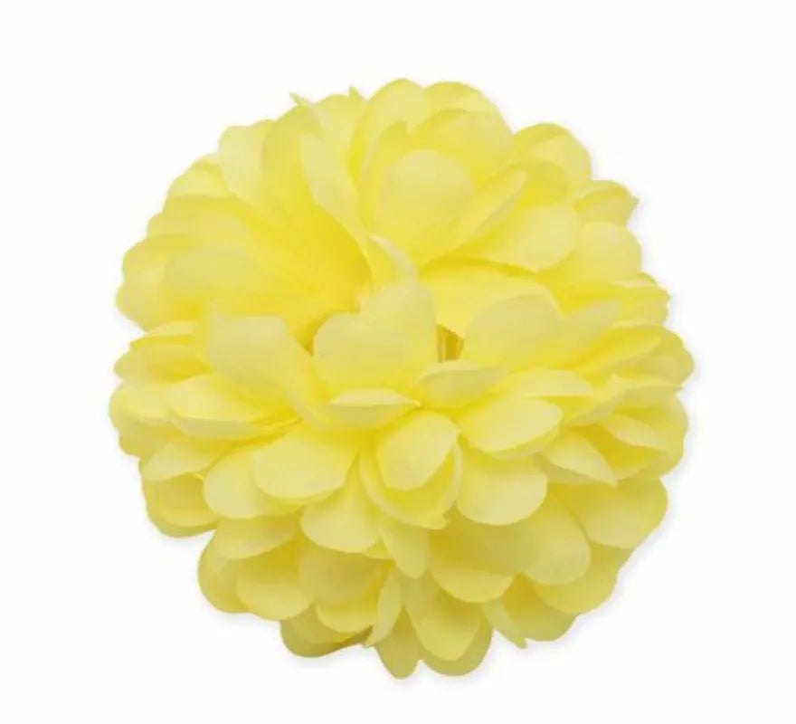 Translation missing: de.Flor con pinza para el cabello en varios colores de 11 cm