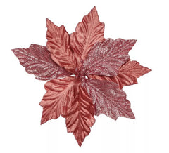 Kupfer Weihnachtsblume 22 cm