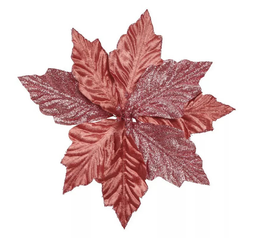 Translation missing: de.Flor de Navidad Cobre de 22 cms
