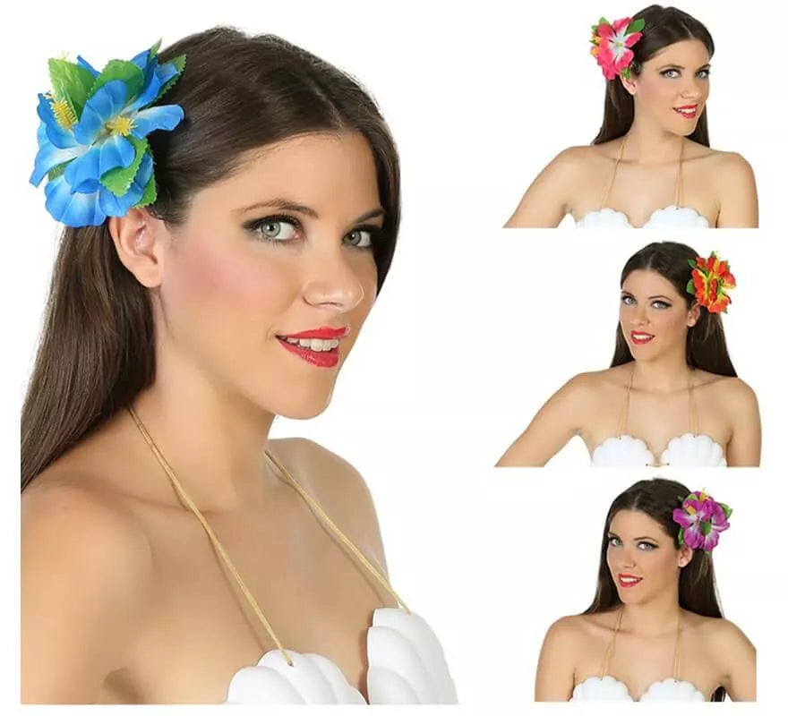 Flor Hawaiana en 4 colores surtidos