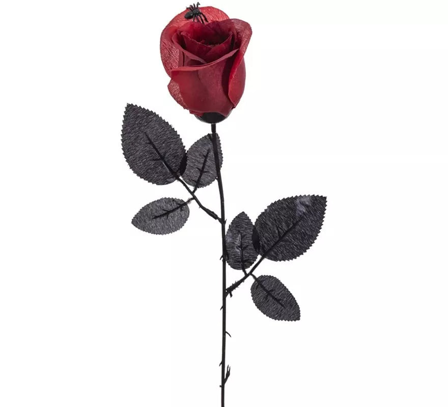 Translation missing: de.Flor roja con Araña de 43 cm