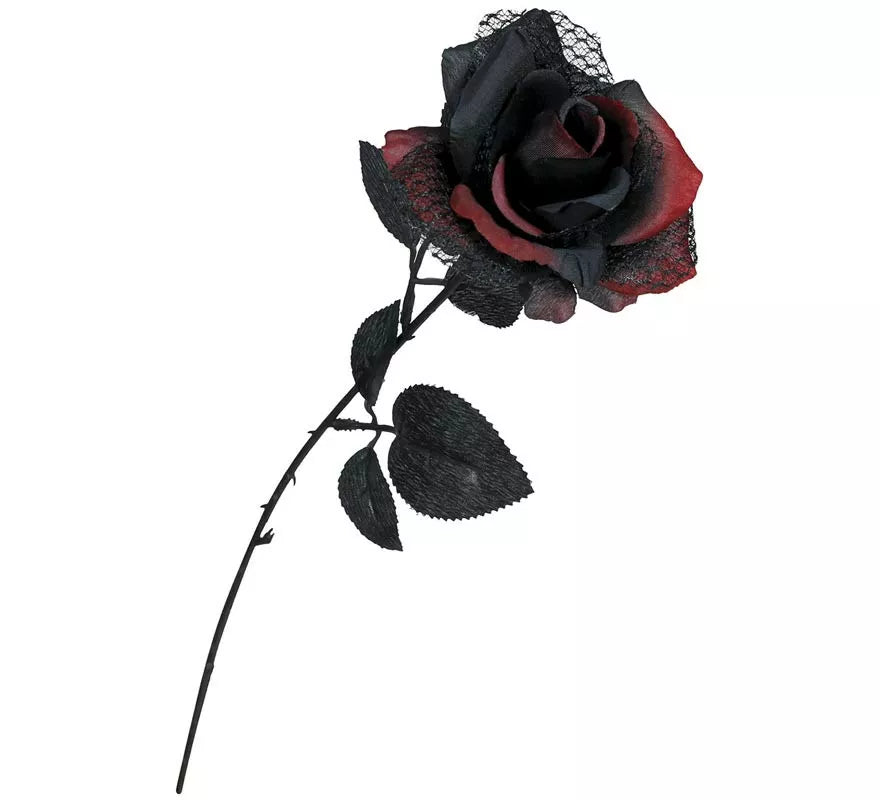 Translation missing: de.Flor Roja y Negra 40 cm