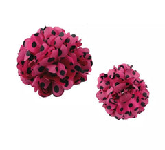Sevillana-Blume mit Punkten & Clip 13 cm in verschiedenen Farben