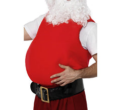 Sankt Bauch im Rot für Weihnachten