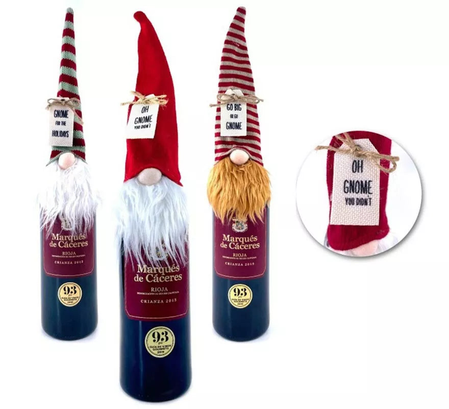 Translation missing: de.Funda de Duende de Navidad para Botella de 30 cm en modelos surtidos