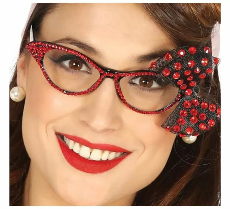 Translation missing: de.Gafas Años 50 con Lazo en varios colores