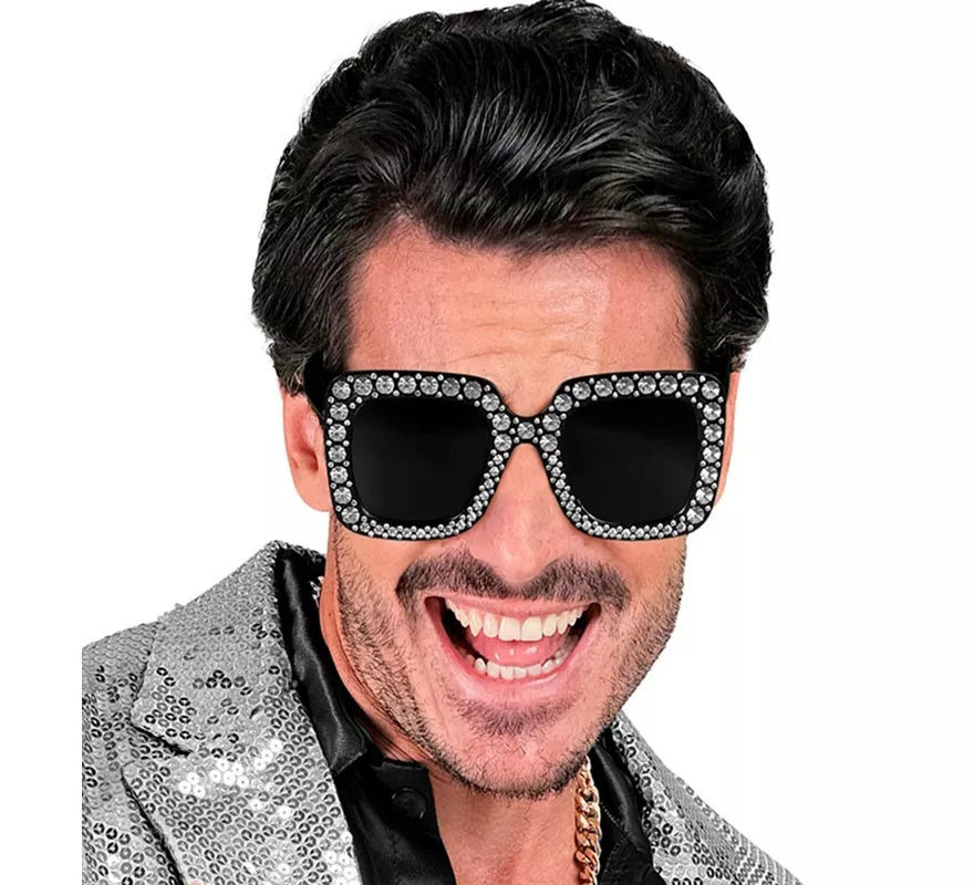 Translation missing: de.Gafas Años 70 Strass en varios colores