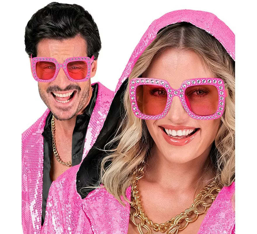Translation missing: de.Gafas Años 70 Strass en varios colores
