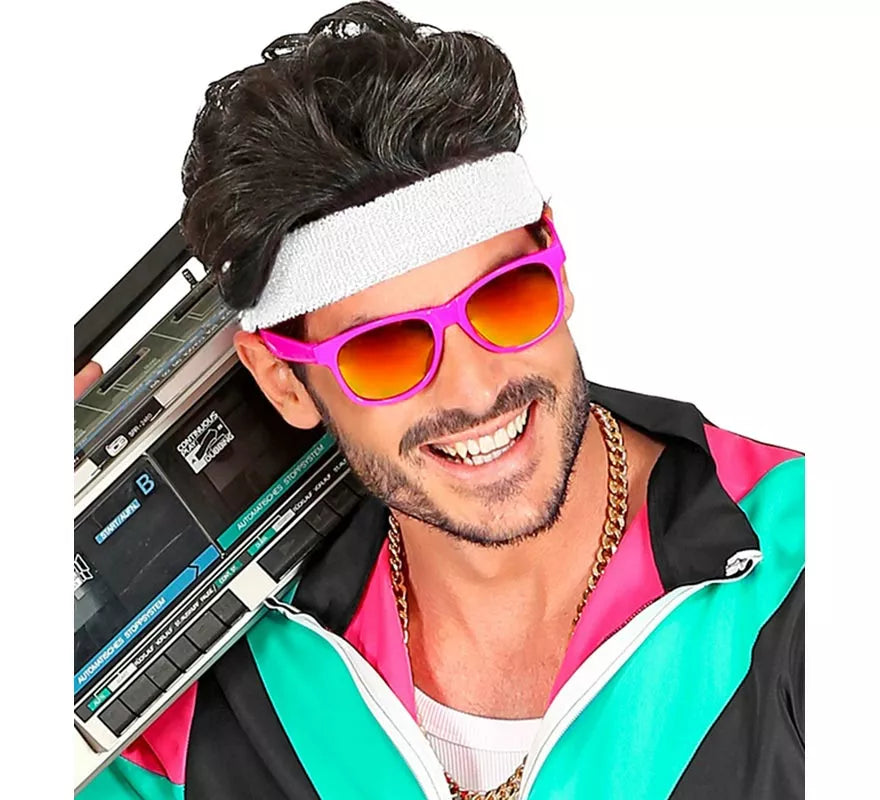 Translation missing: de.Gafas Años 80 neón con Lentes en colores surtidos