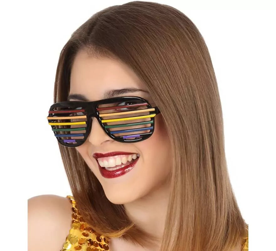 Translation missing: de.Gafas con Barrotes Multicolor