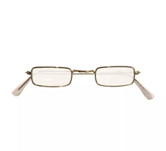 Brille mit rechteckigen Gläsern