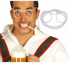 Gläser mit Schlauch für Partybier für Erwachsene