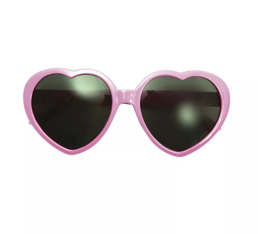 Gafas Corazón rosa