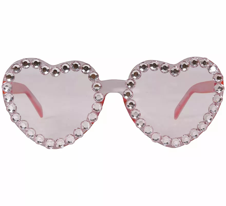 Translation missing: de.Gafas Corazones con brillantes adulta