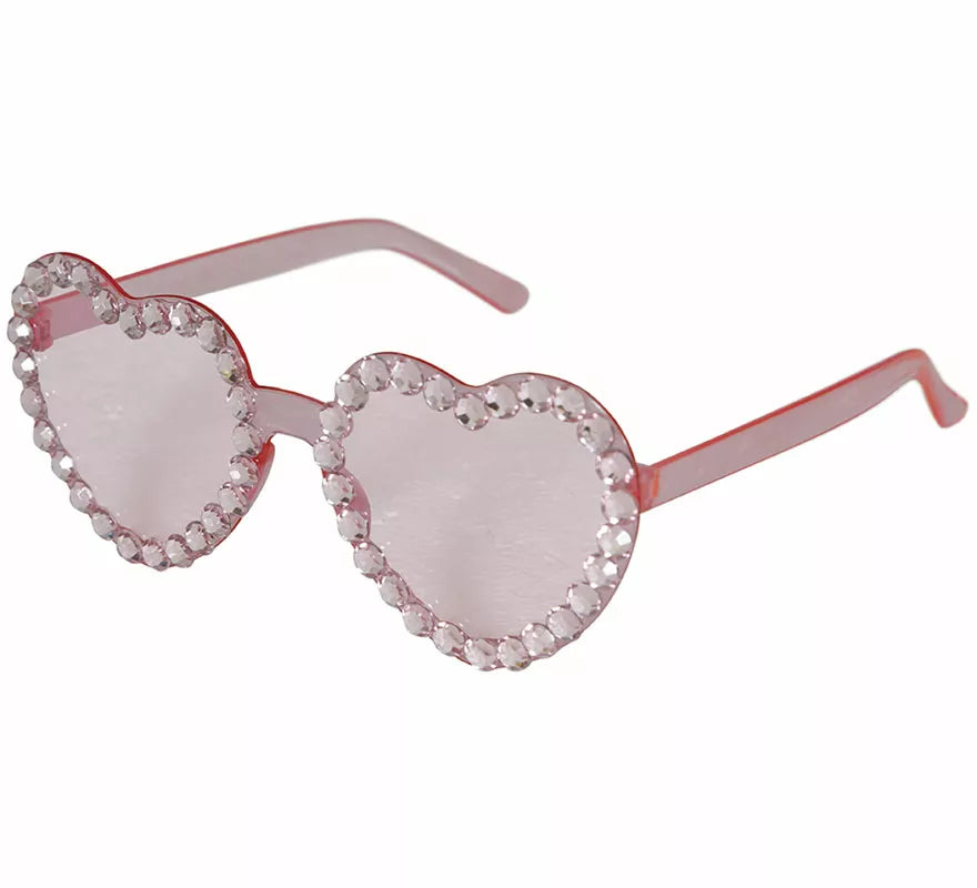 Translation missing: de.Gafas Corazones con brillantes adulta