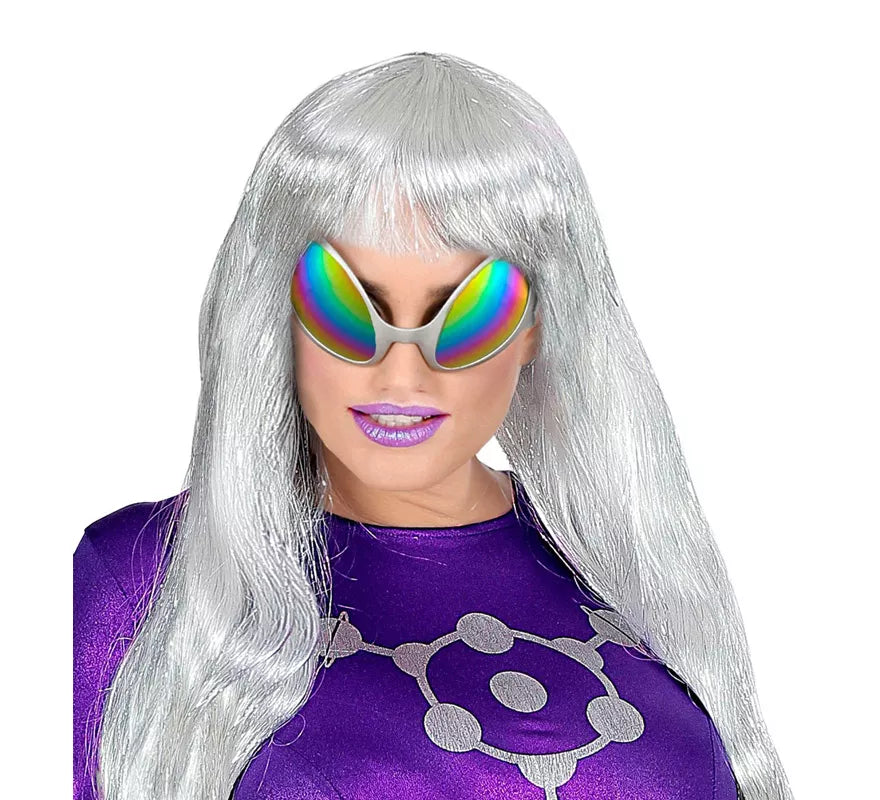 Gafas de Alien del Espacio con Lentes Holográficos