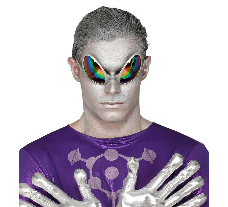 Gafas de Alien del Espacio con Lentes Holográficos