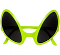 Gafas de Alien verdes