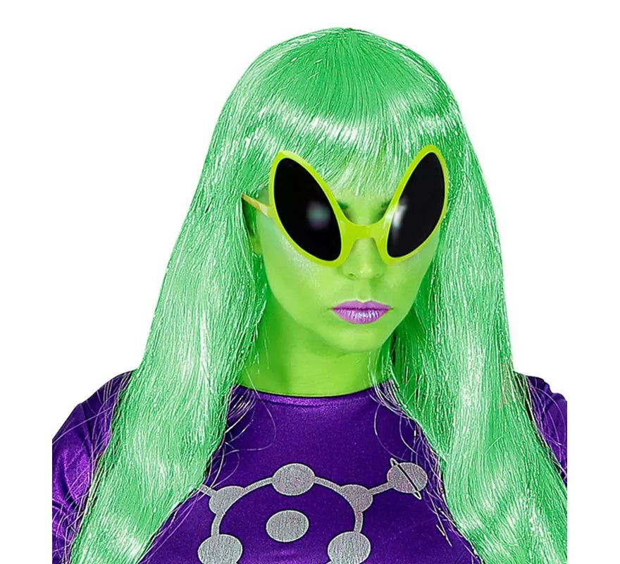 Gafas de Alien verdes