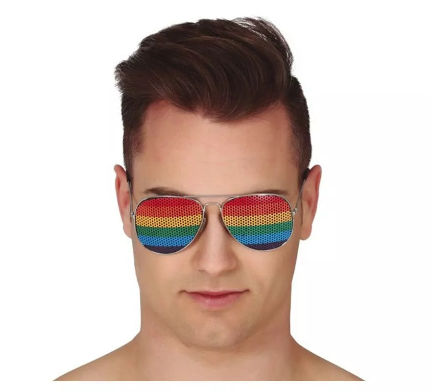 Gafas de Aviador Multicolor