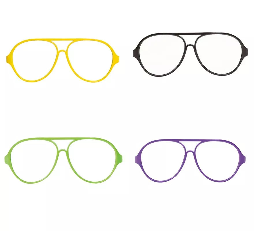 Gafas de Aviador sin cristal en colores surtidos