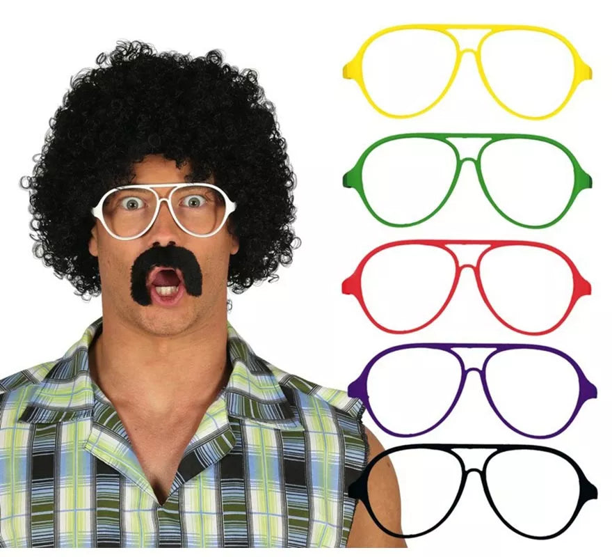 Translation missing: de.Gafas de Aviador sin cristal en colores surtidos