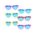 Gafas de Corazón gigantes colores surtidos