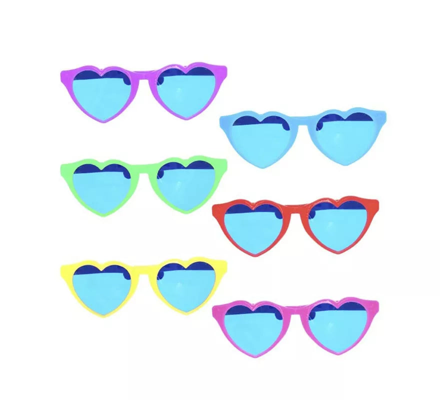 Translation missing: de.Gafas de Corazón gigantes colores surtidos