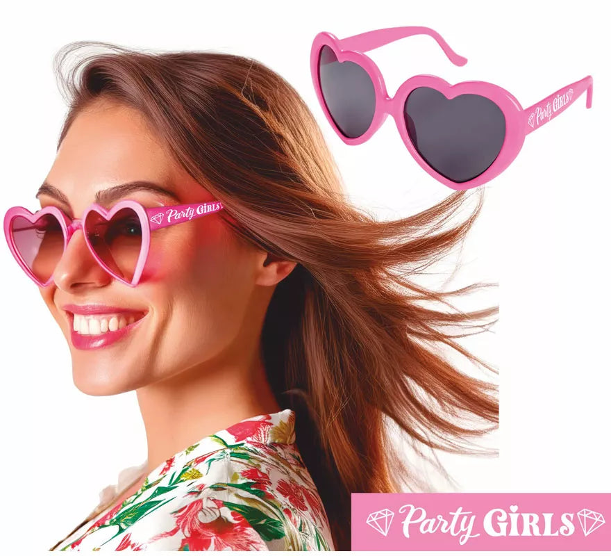 Translation missing: de.Gafas de Corazón Party Girls adulta