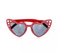 Gafas de Corazón Strass en colores surtidos