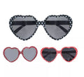 Gafas de Corazón Topos blancos colores surtidos