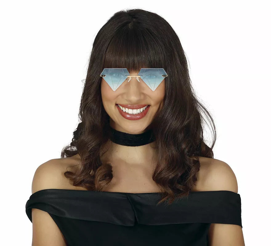 Translation missing: de.Gafas de Diamantes azul adulto