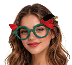 Elfenbrille mit Hut und Ohren