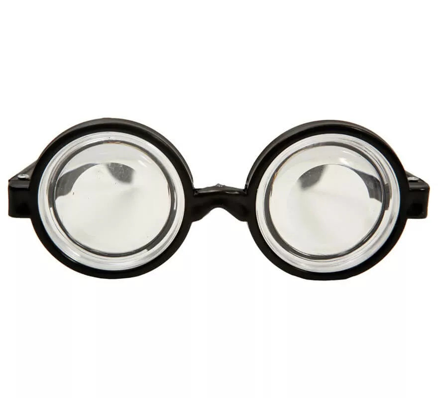 Translation missing: de.Gafas de Empollón culo de Botella efecto lupa