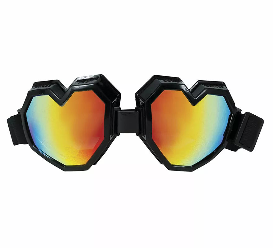 Gafas de Esquiador Corazones adulto