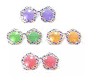 Gafas de Flores puntos colores surtidos