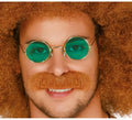 Gafas de Hippie circulares en varios colores adulto