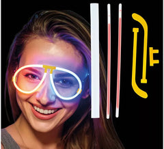 Neonlichtbrille