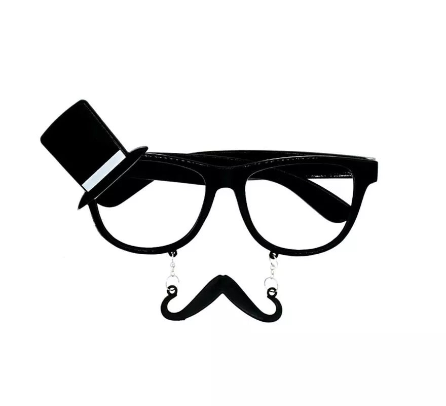 Translation missing: de.Gafas de Novio con bigote
