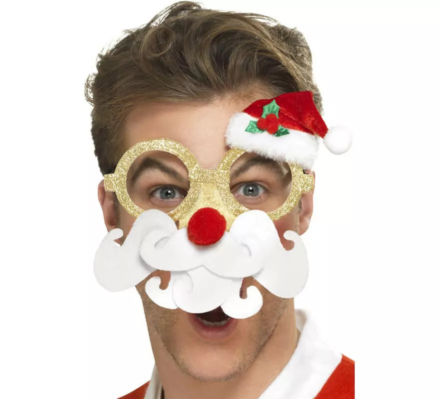 Translation missing: de.Gafas de Santa Claus para Navidad
