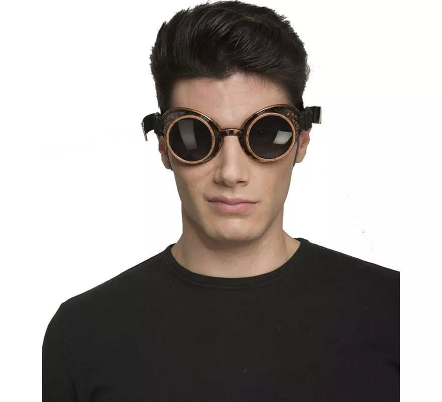 Translation missing: de.Gafas de Steampunk negras Tintadas