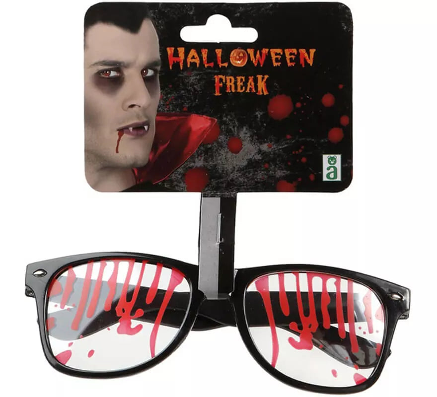 Gafas de Vampiro con Sangre