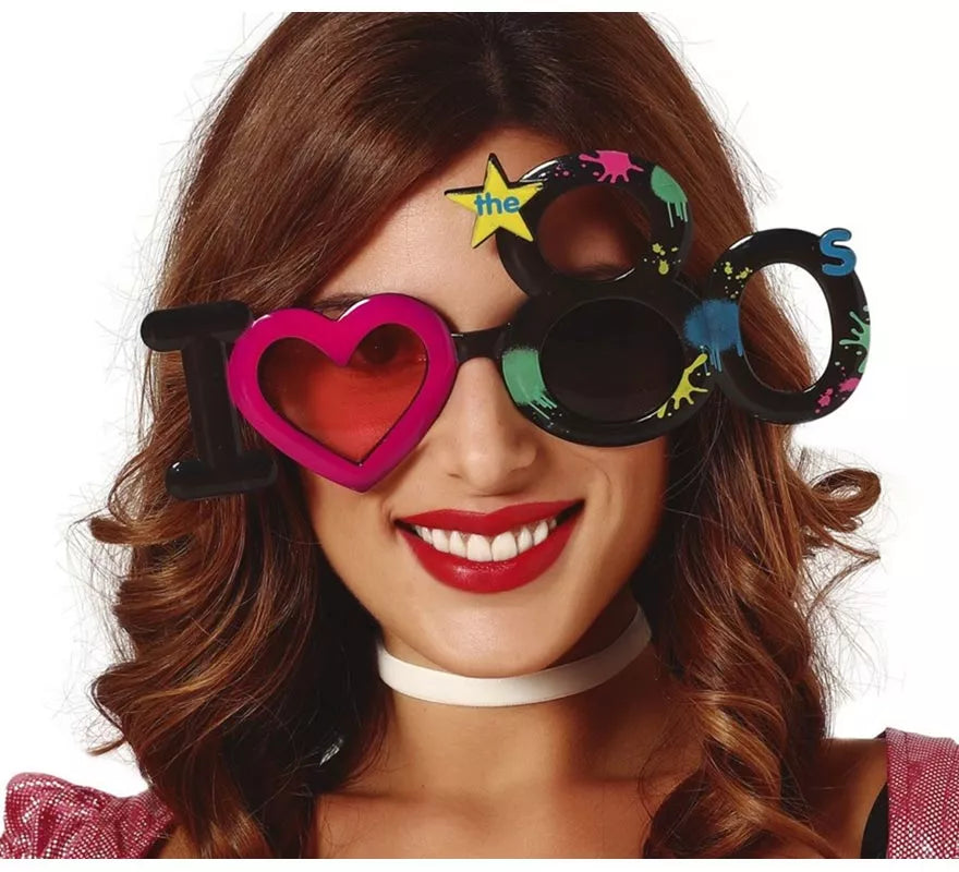 Translation missing: de.Gafas Divertidas I Love 80