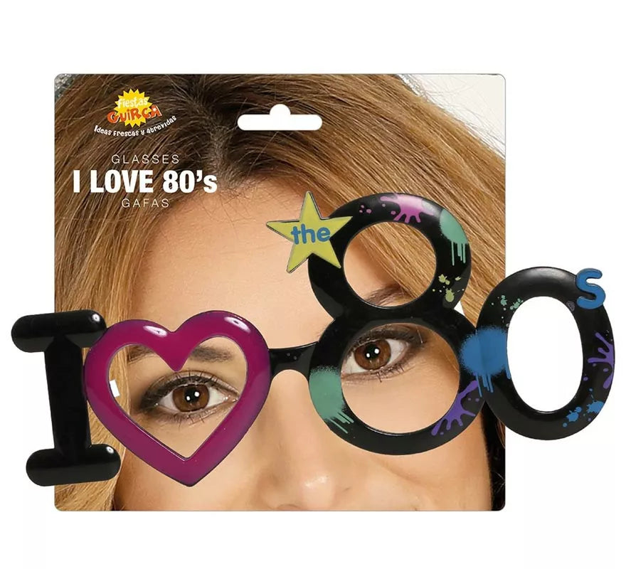 Translation missing: de.Gafas Divertidas I Love 80