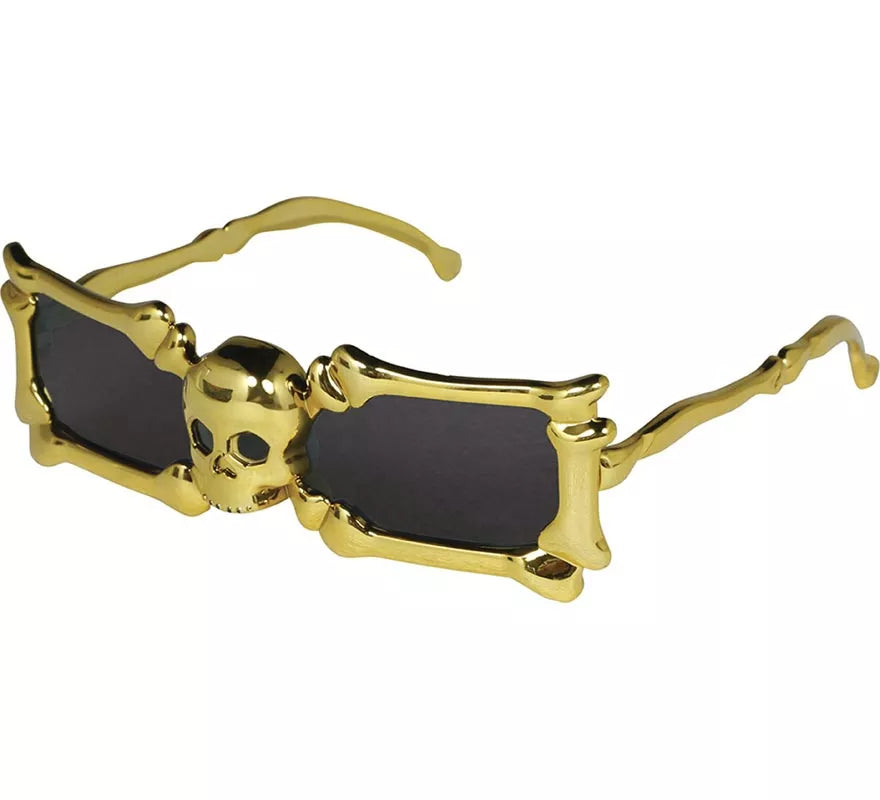 Gafas Esqueleto Oro