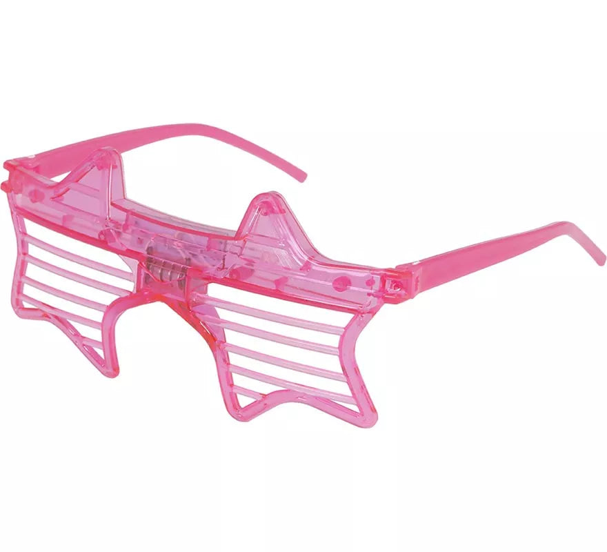 Gafas Estrellas a rayas con Led
