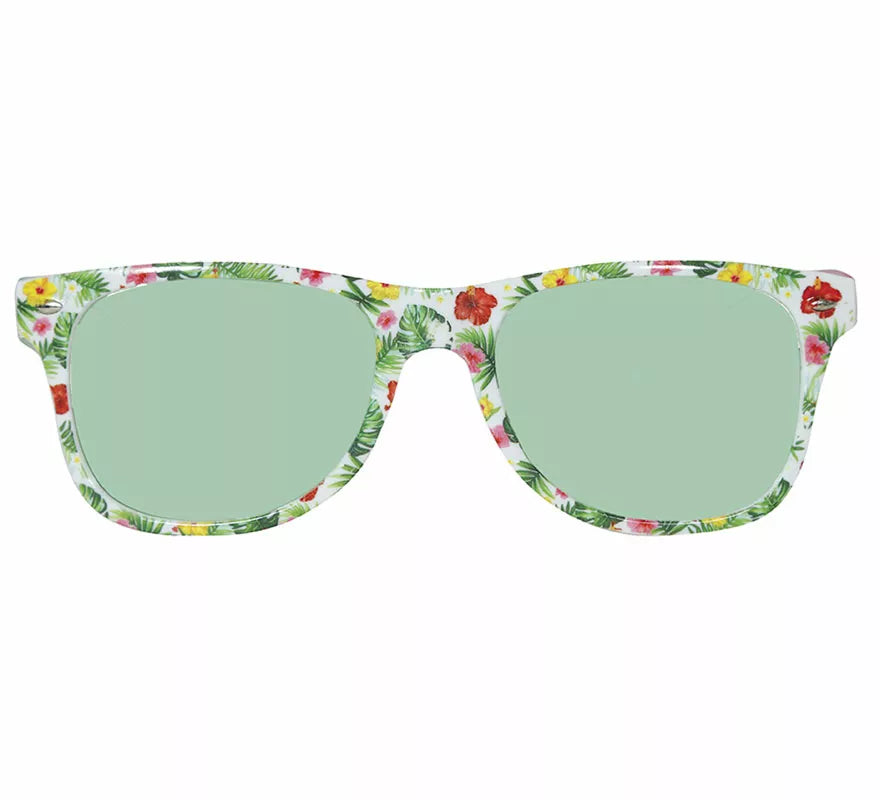 Translation missing: de.Gafas Exóticas Tropicales naranja adulto