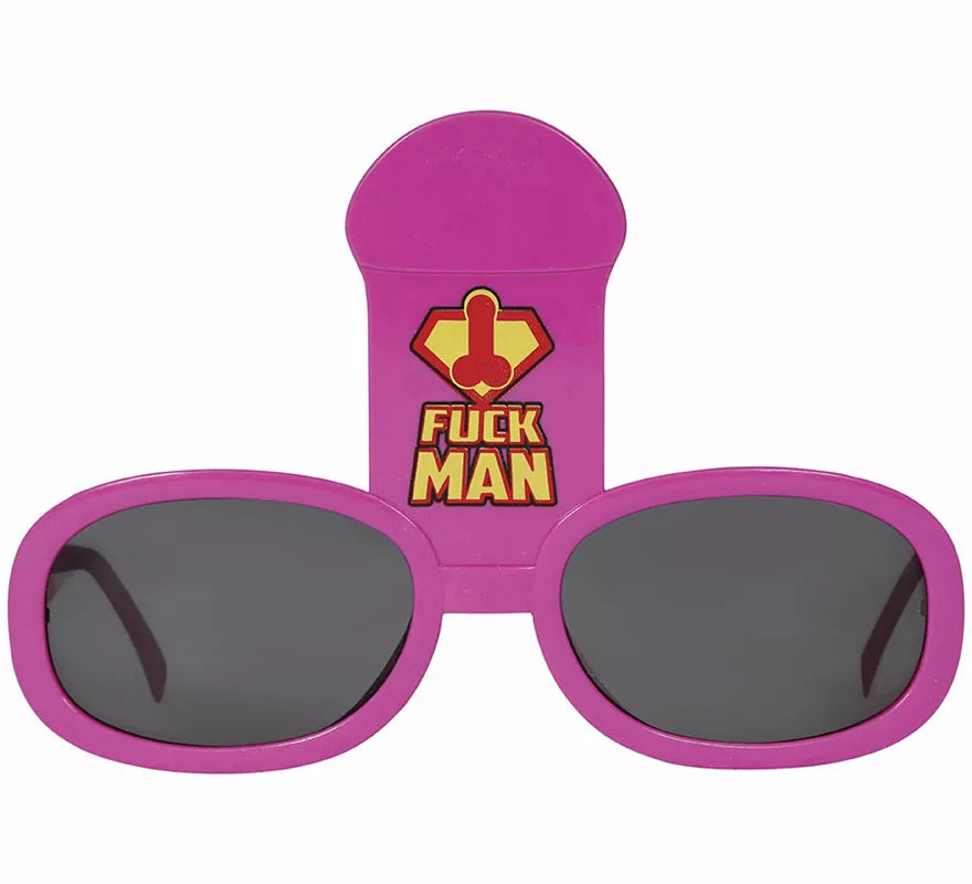 Translation missing: de.Gafas Fuckman rosa adulto