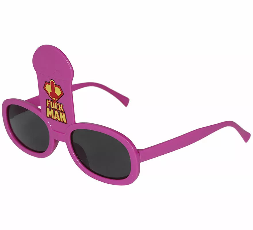 Translation missing: de.Gafas Fuckman rosa adulto