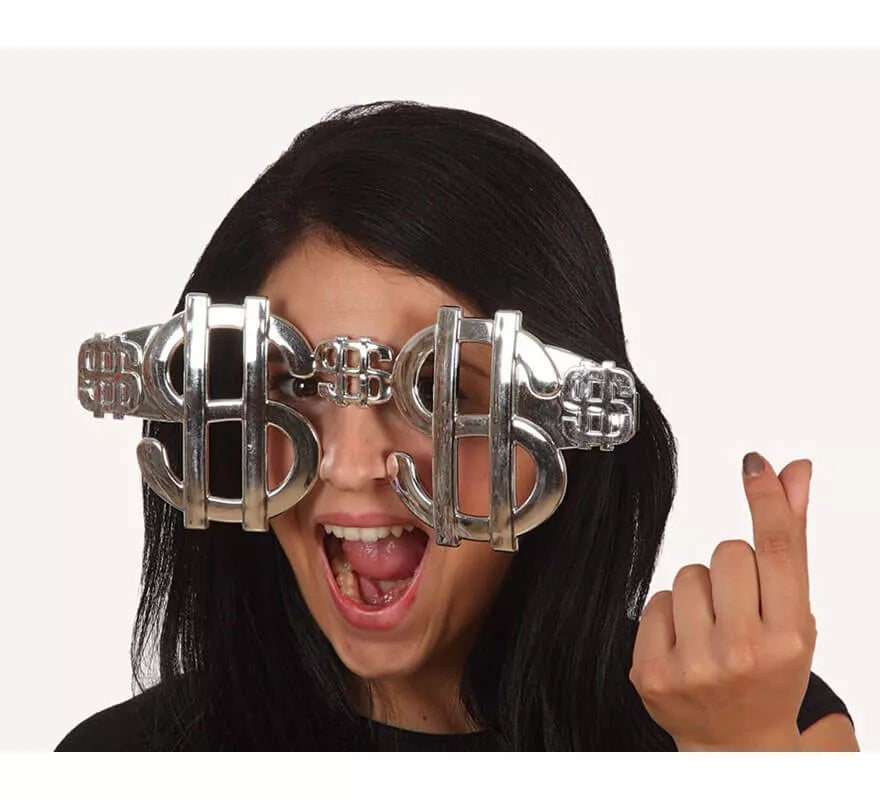 Translation missing: de.Gafas gigantes con el símbolor del Dolar
